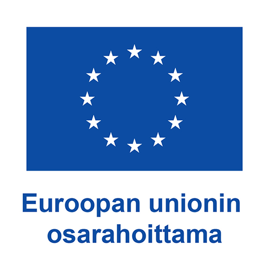 Logo - Euroopan unionin osarahoittama -logo pysty 600 px