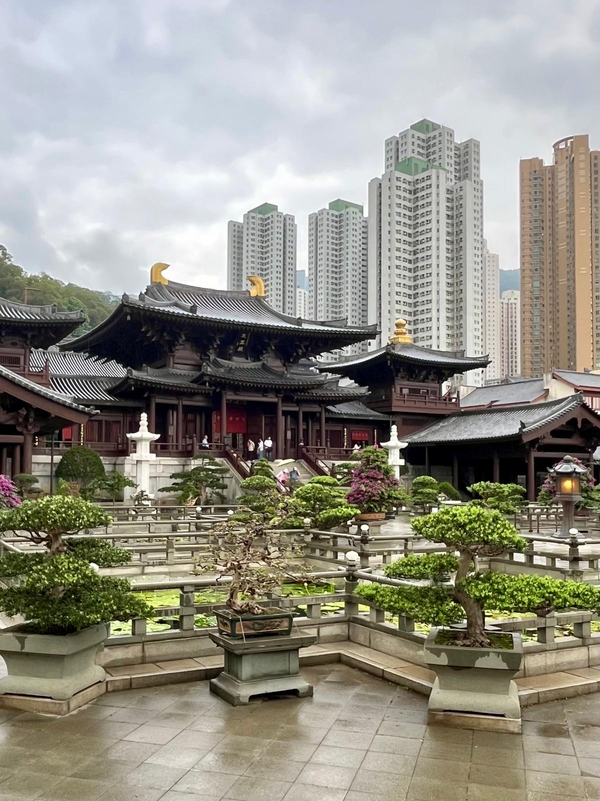 Rakennus HongKongissa.