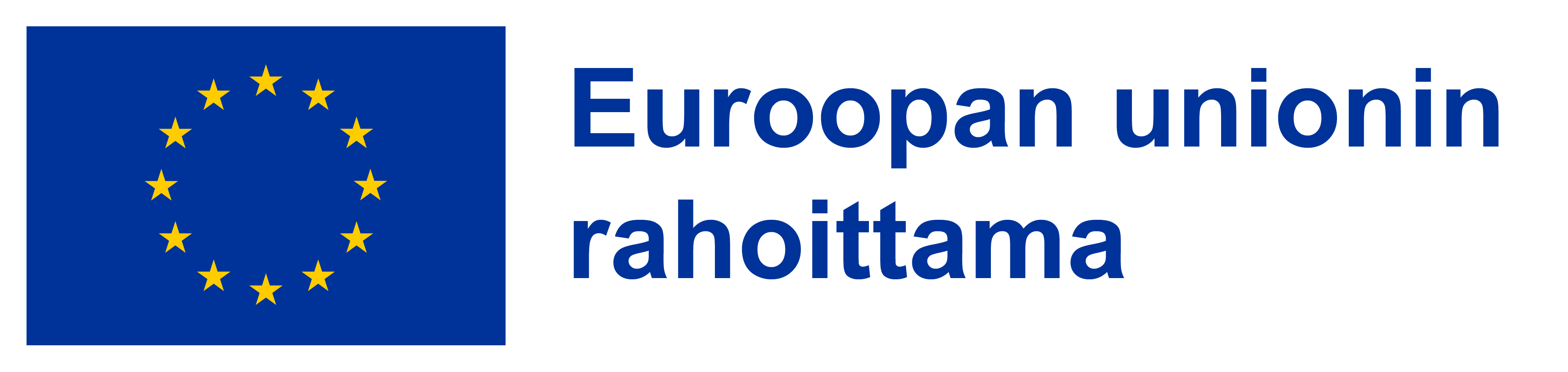 Logo, jossa lukee: Euroopan unionin rahoittama.