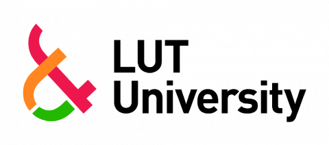 Logo with the text LUT University.