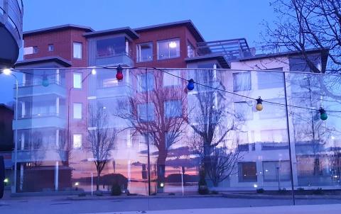 Residential buildings.