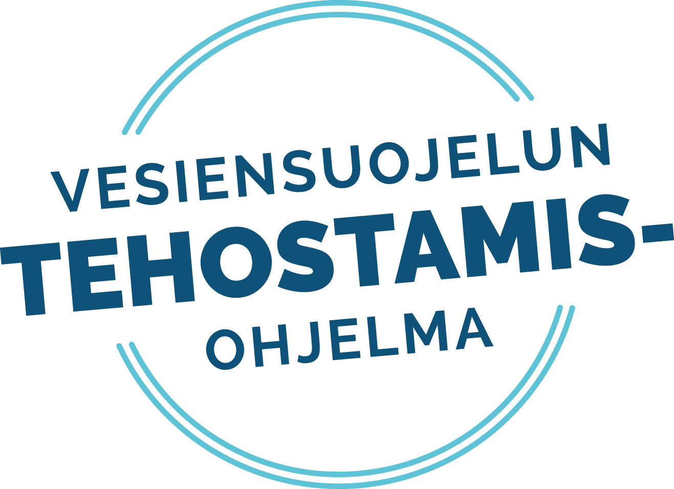 Logo, jossa lukee Vesiensuojelun tehostamisohjelma.