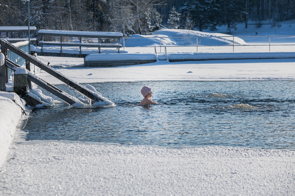 Myllysaaren uimalan avantouintipaikka