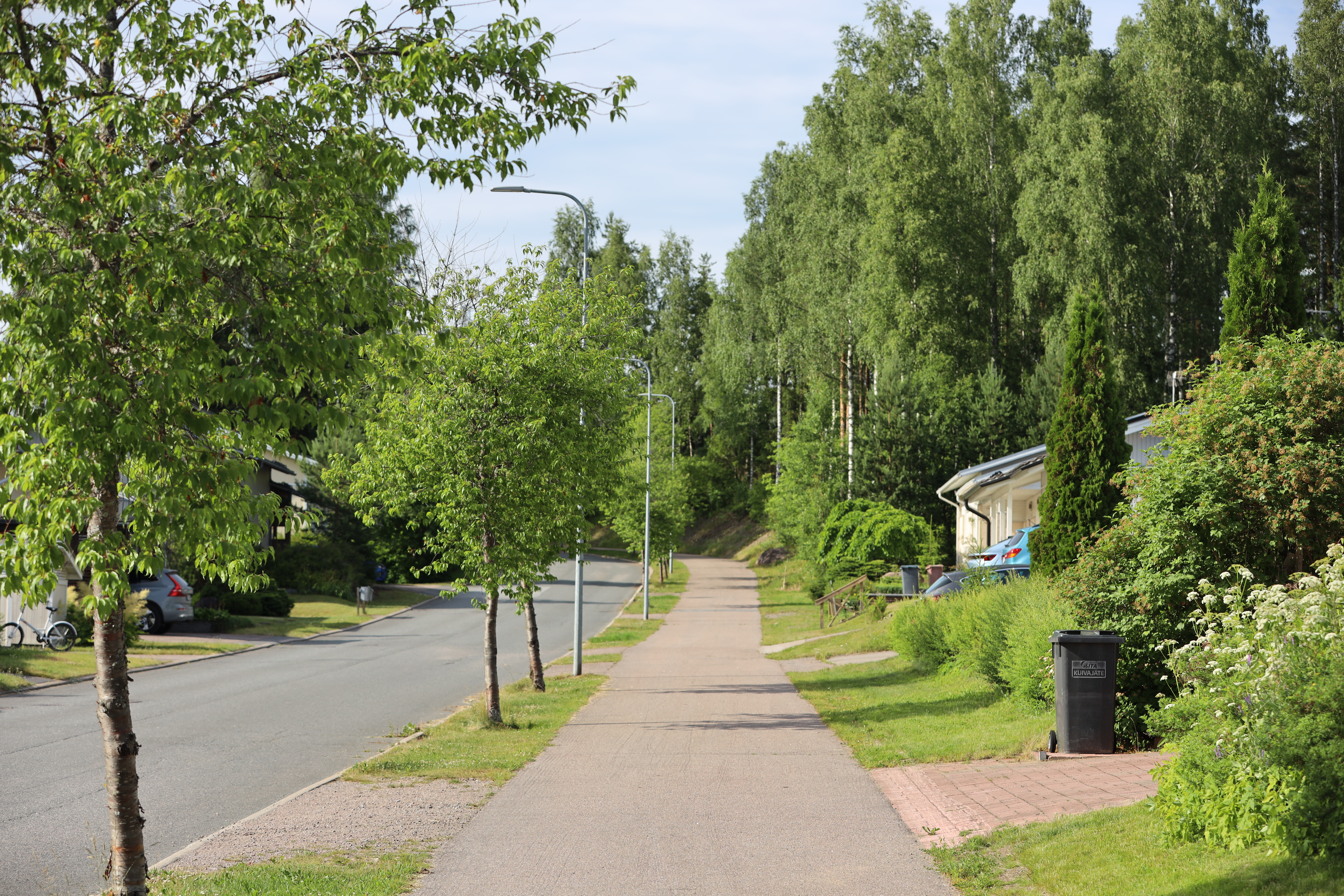 Karhuvuoren asuinaluetta.