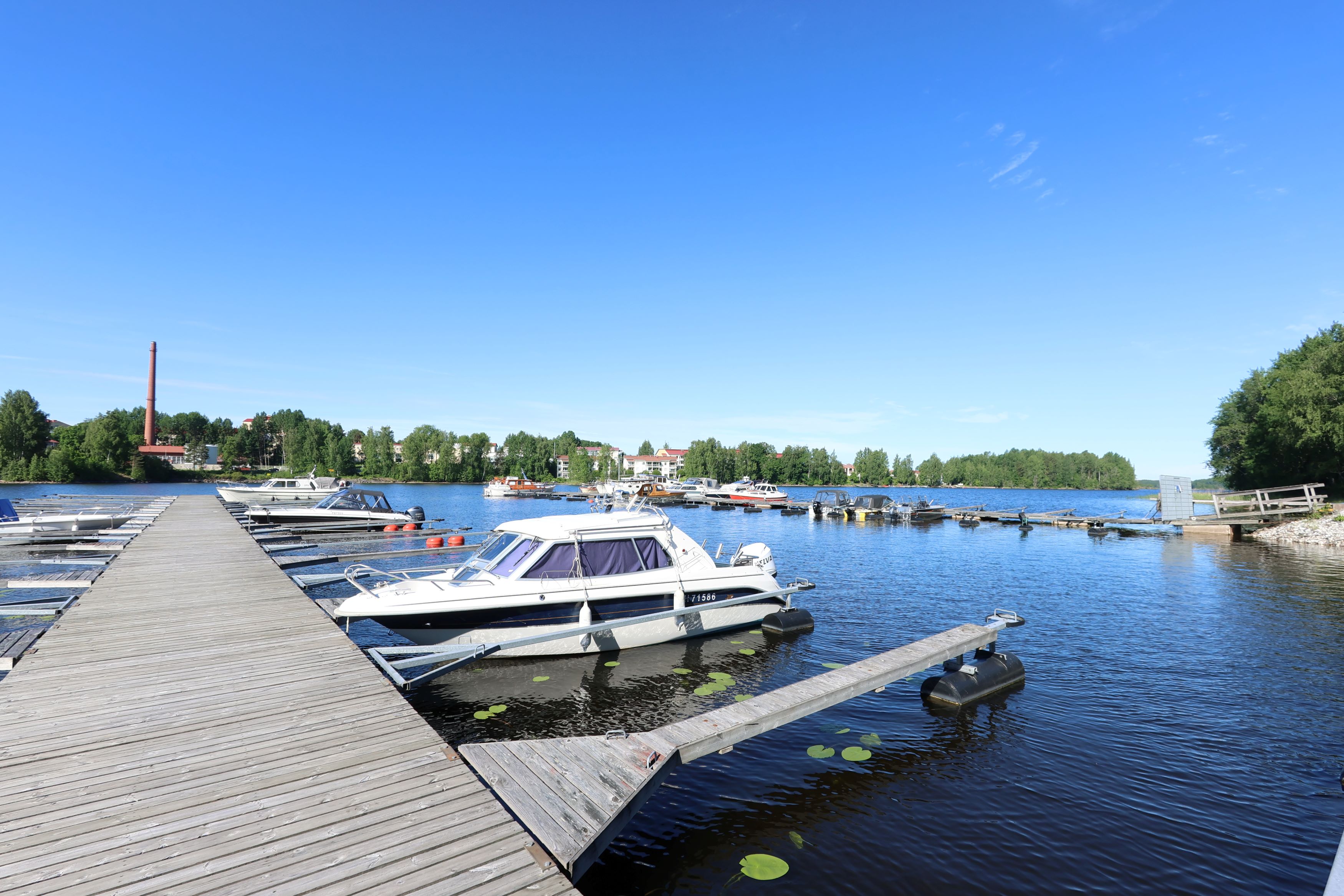 Pappilanniemen venepaikat.